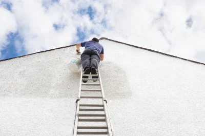 Peinture extérieure à la Meilleraie-Tillay — façades et ravalement
